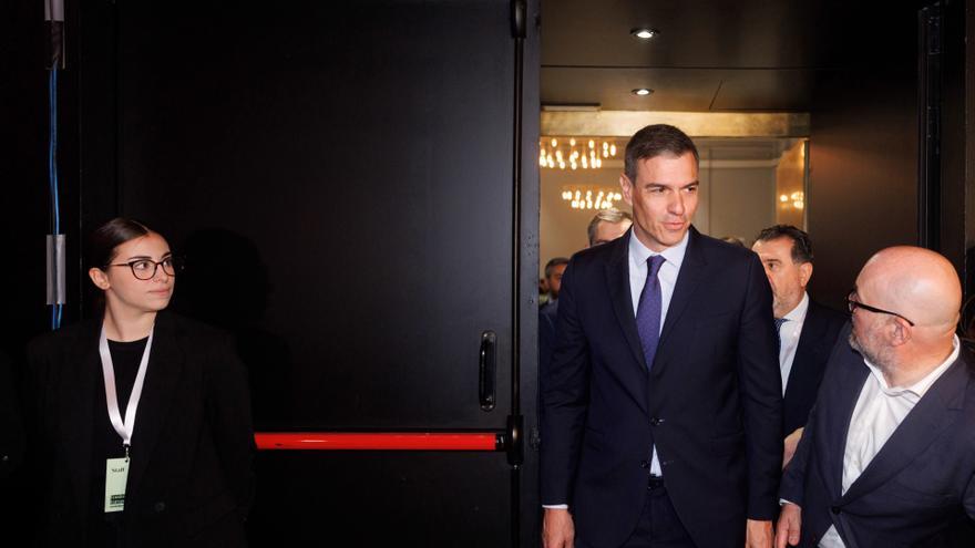 El presidente del Gobierno, Pedro Sánchez