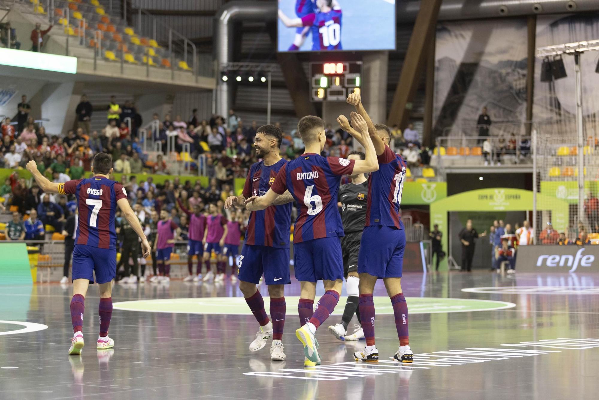 Las imágenes del Barça - Osasuna Magna en la Copa de España de Cartagena