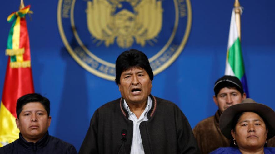 Evo Morales convoca nuevas elecciones en Bolivia