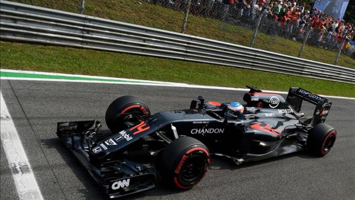 Fernando Alonso hizo la vuelta rápida aunque acabó decimocuarto