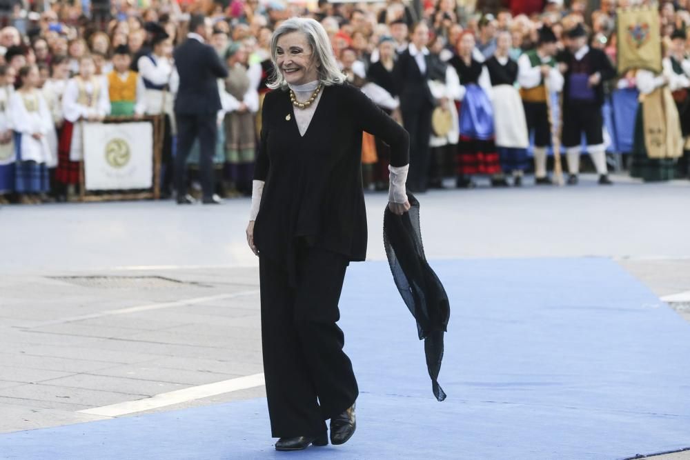 "La alfombra azul de los premios "Princesa de Asturias" 2016"