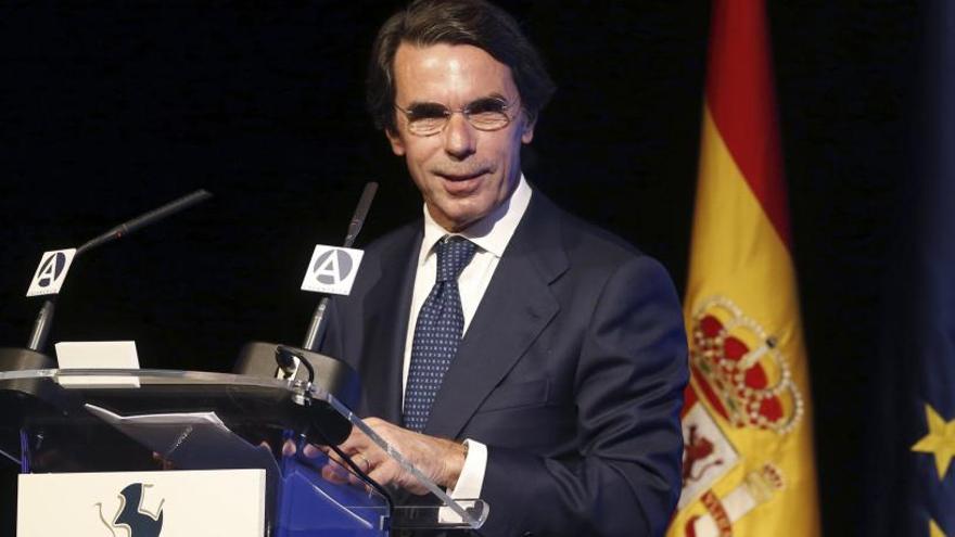 El expresidente del Gobierno José María Aznar