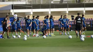 Keidi Bare, única ausencia en el primer entrenamiento de Pomares