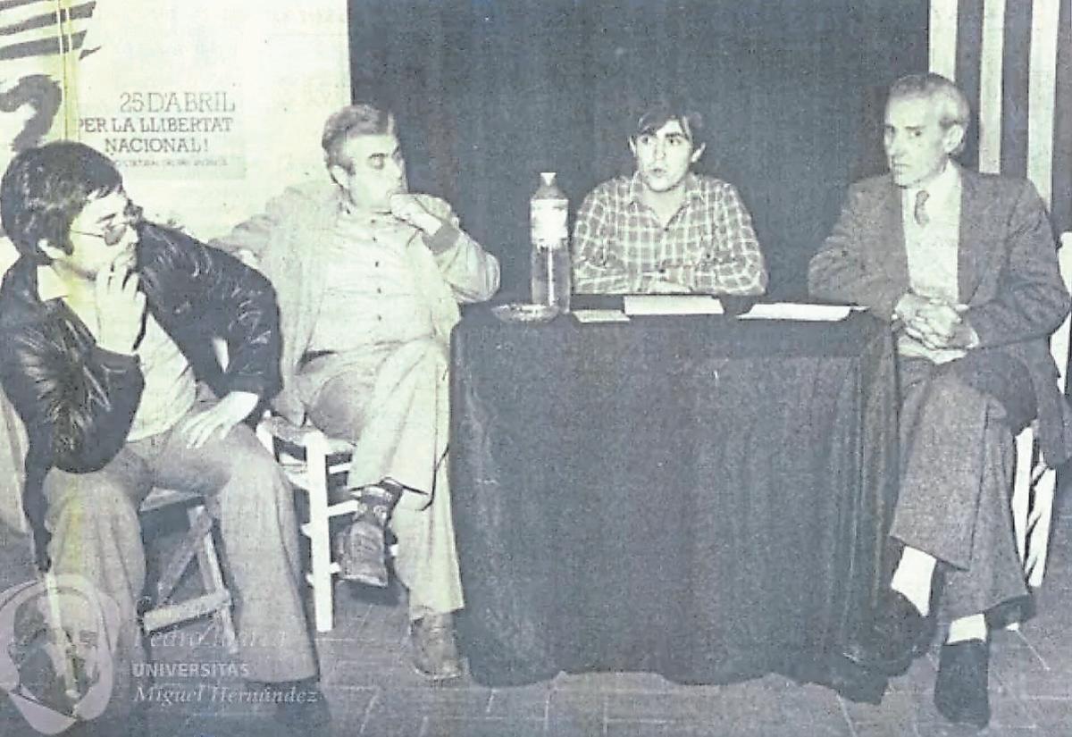 Conferencia «per la llibertat nacional del País Valencià», 25 de abril del 1980.