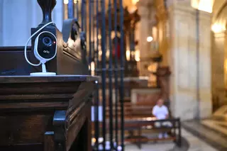 El señor lo ve todo: instalan cámaras de videovigilancia en la Basílica de Santa María de Elche