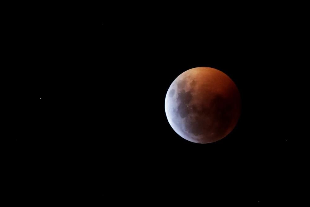 Eclipse total de luna en Panamá