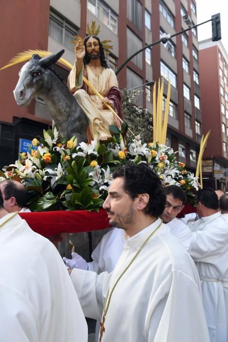 Mato y Escribano en la procesión de la Borriquilla