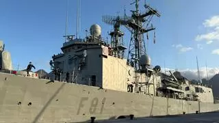 Tres buques militares abren sus puertas a los ciudadanos en el Puerto de Santa Cruz