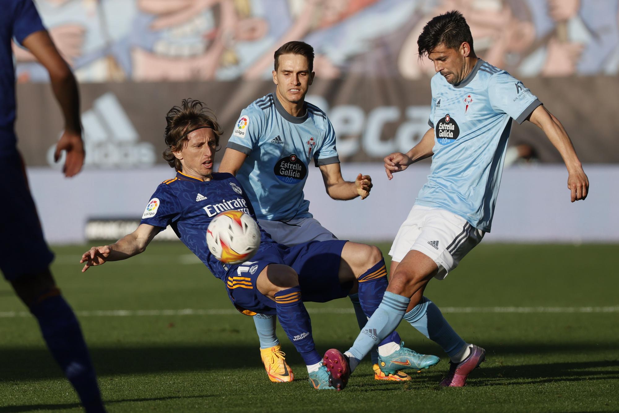 Así se está viviendo el cara a cara entre el Celta y el Madrid en Balaídos