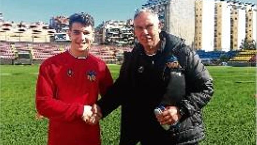 David Bigas ja s&#039;entrena amb el Sant Andreu
