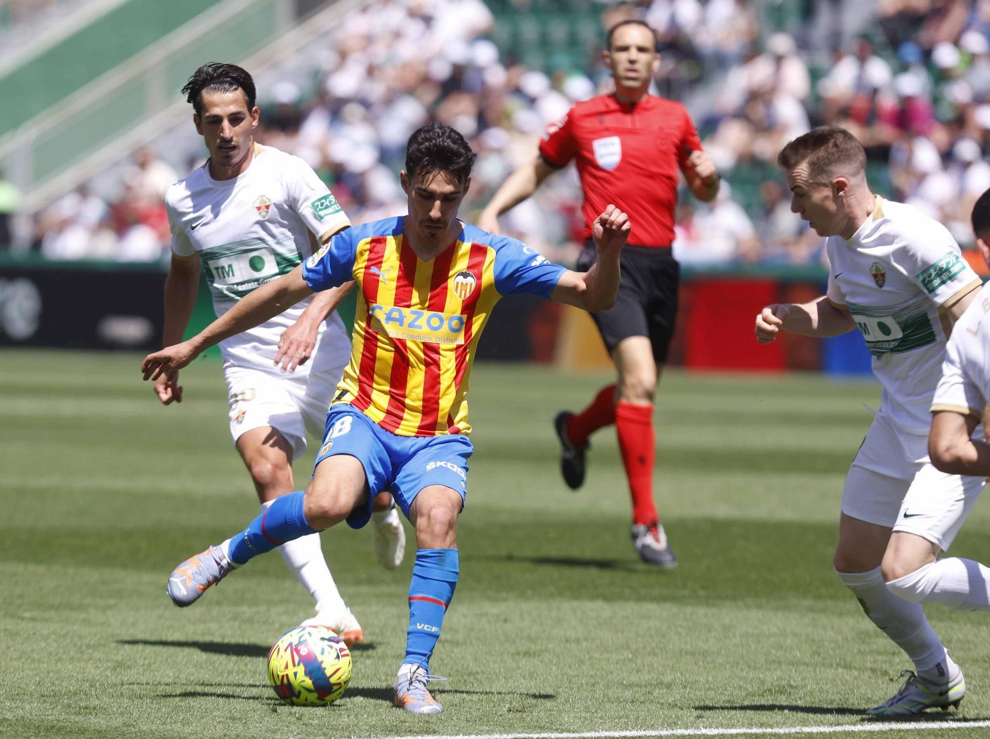 Elche CF - Valencia CF en imágenes