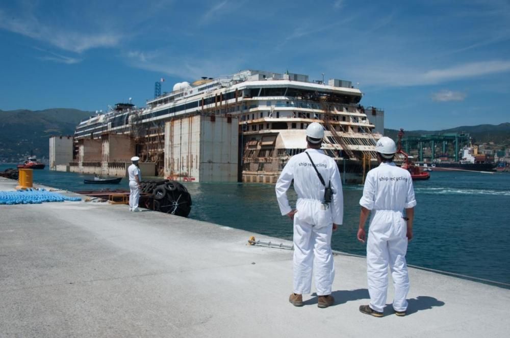 Así fue el desguace del "Costa Concordia"