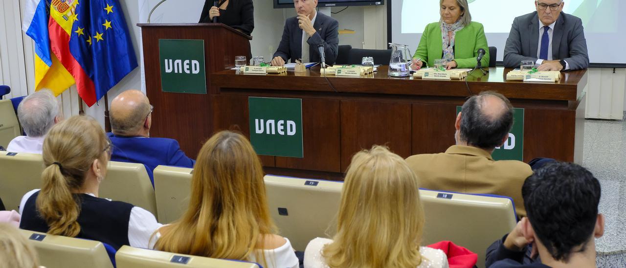 Inauguración del curso académico en la UNED de Gran Canaria el pasado noviembre