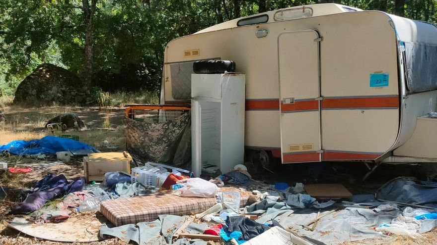 Vandalismo en el camping del Folgoso, en el Lago de Sanabria