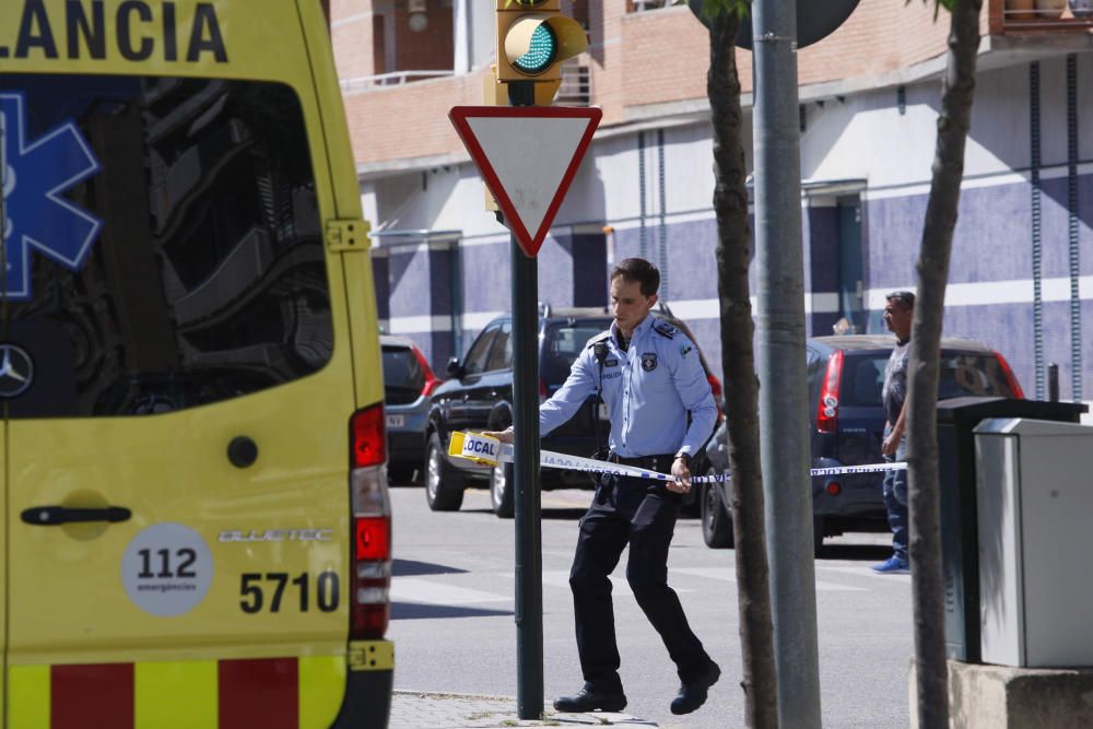 Atracament en una sucursal bancària a la Devesa.