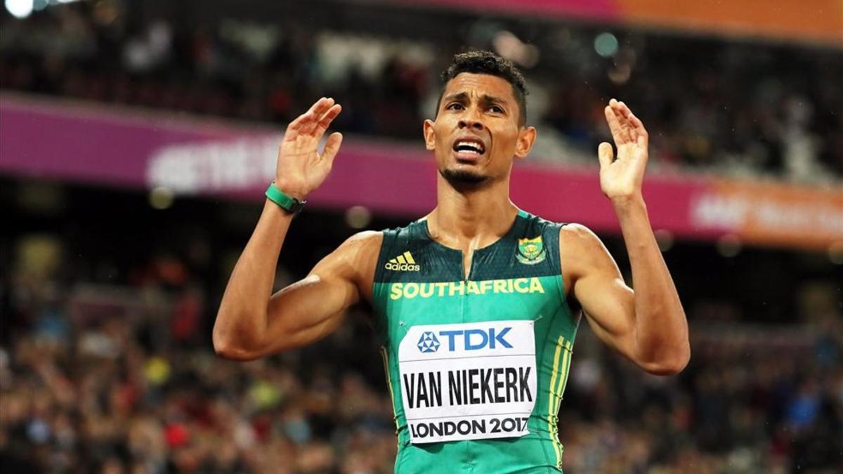 Van Niekerk ha sufrido una grave lesión de rodilla