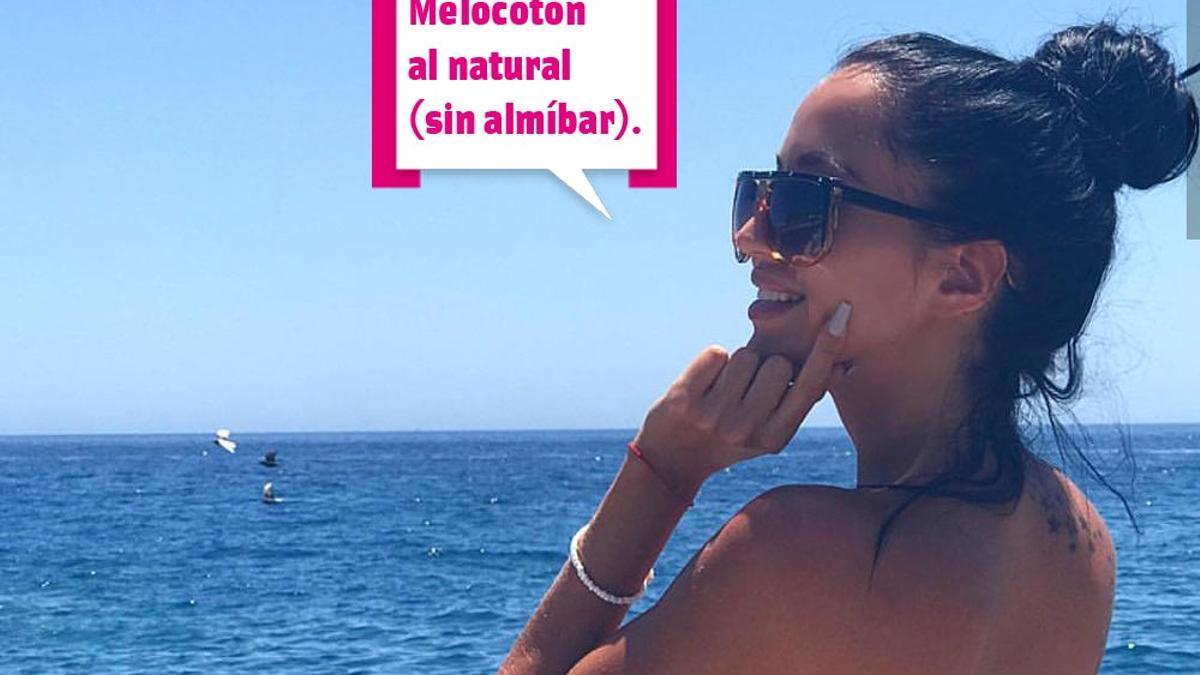 Aurah Ruiz habla de su melocotón