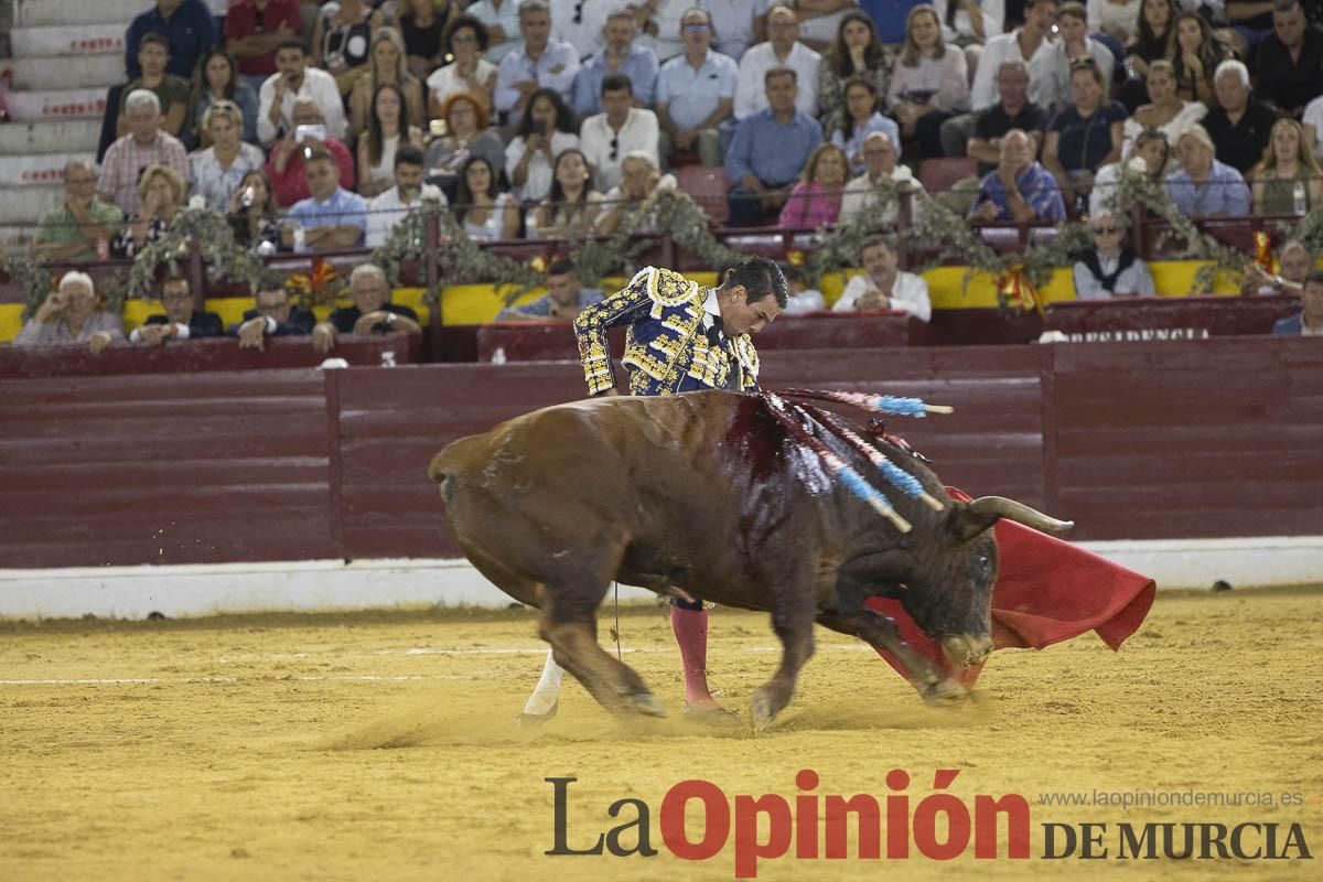 Cuarta corrida en la Feria Taurina de Murcia (Castella, Manzanares y Ureña)