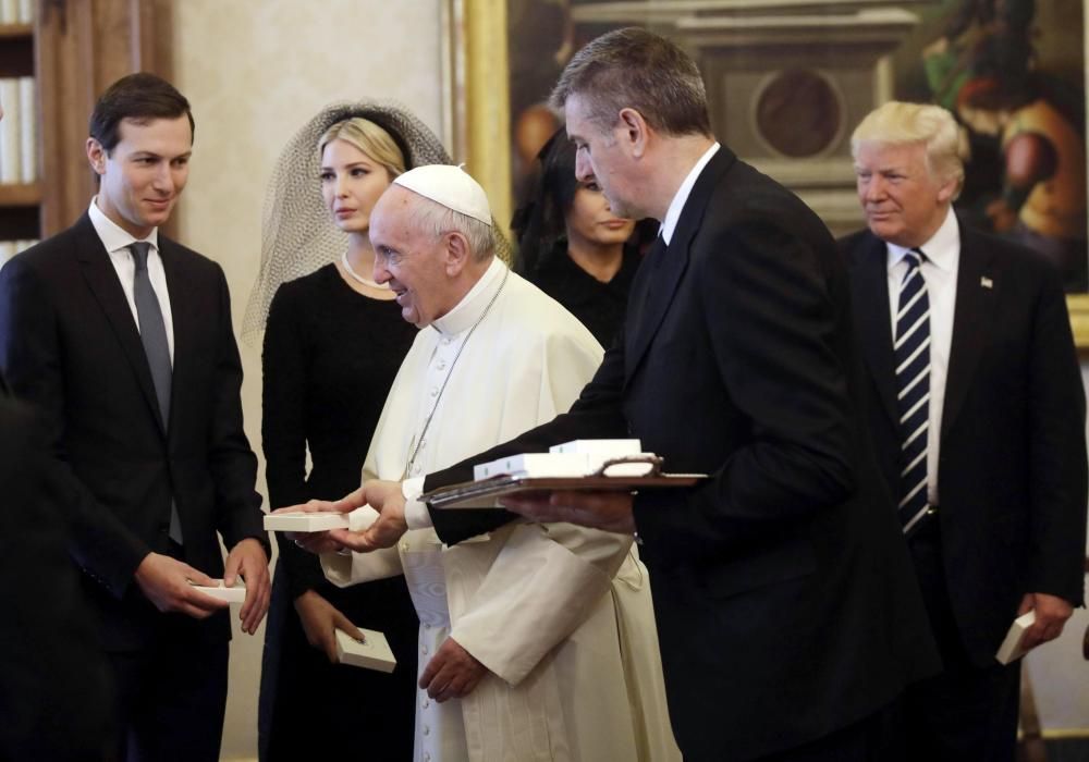 Encuentro de Trump y el Papa en el Vaticano