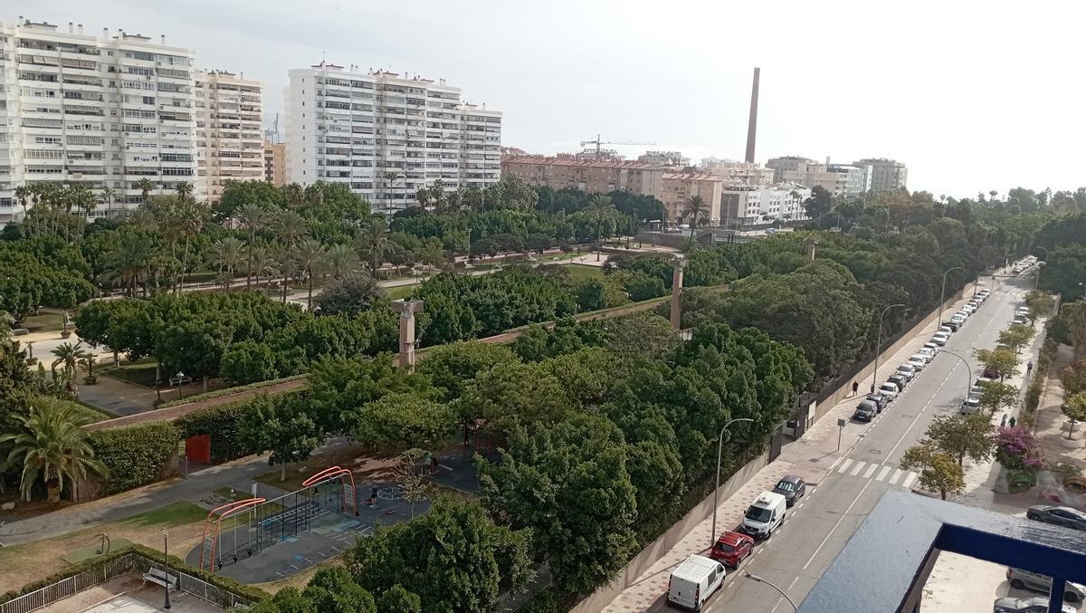 El Parque del Oeste, desde Santa Paula.
