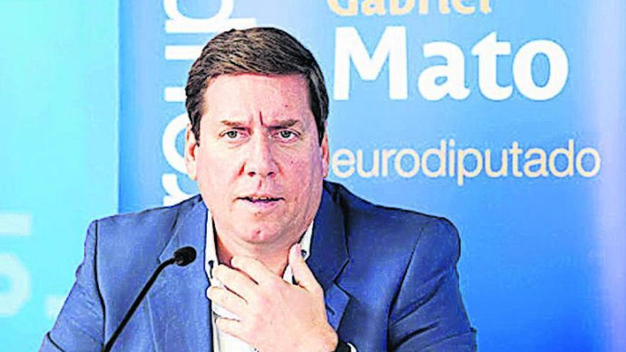 El eurodiputado canario Gabriel Mato.