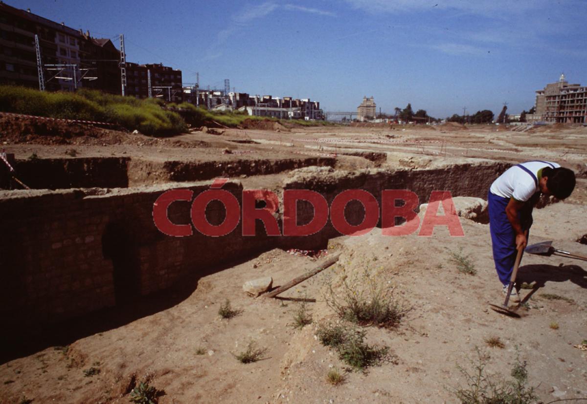 1992 El yacimiento de Cercadilla al descubierto 1992 El yacimiento de Cercadilla al descubierto