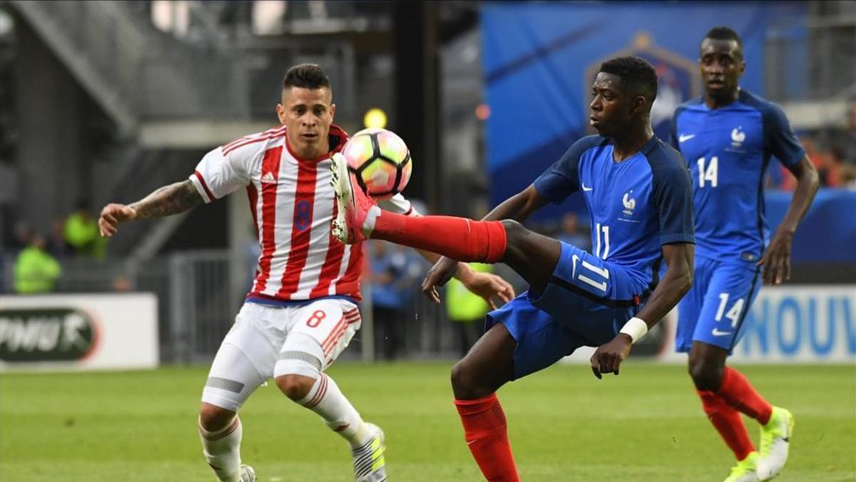 Dembelé pudo ser del Barça el verano pasado y ahora es una estrella con Francia