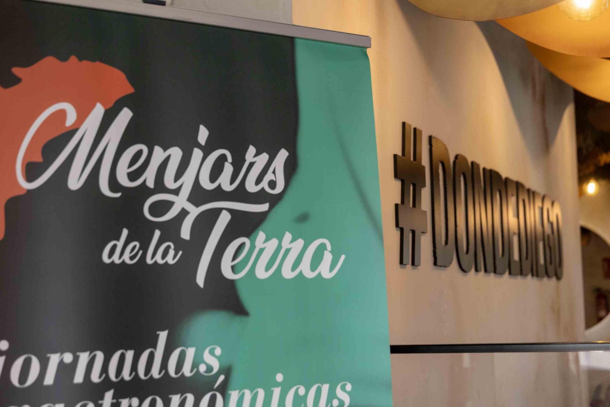 Cariño y sabor a Villena en Donde Diego, en el segundo día de "Menjars de la Terra" con la uva de mesa como protagonista