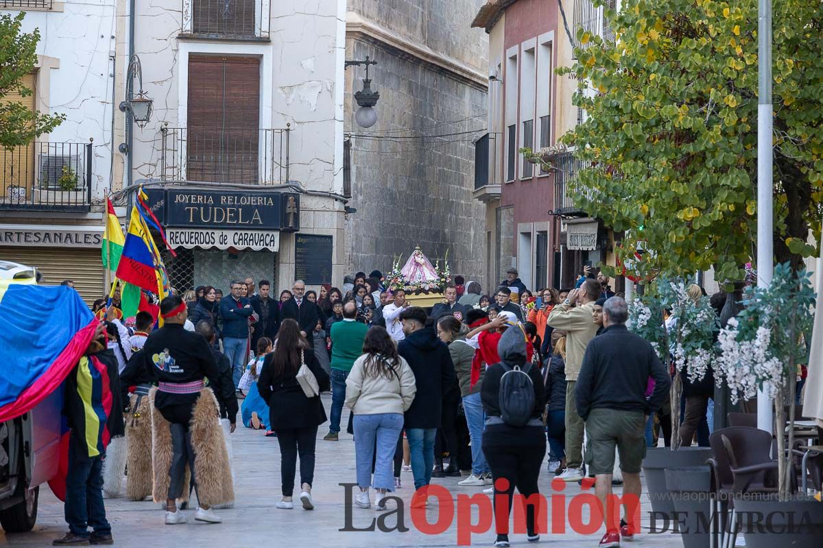 La comunidad ecuatoriana en Caravaca celebra la Virgen de ‘El Quinche’