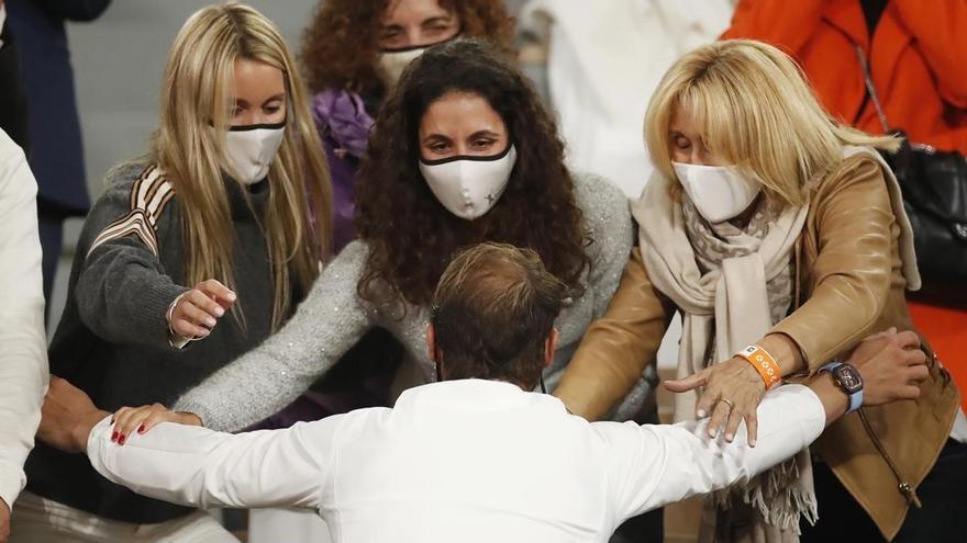 Los pilares femeninos de Rafa Nadal