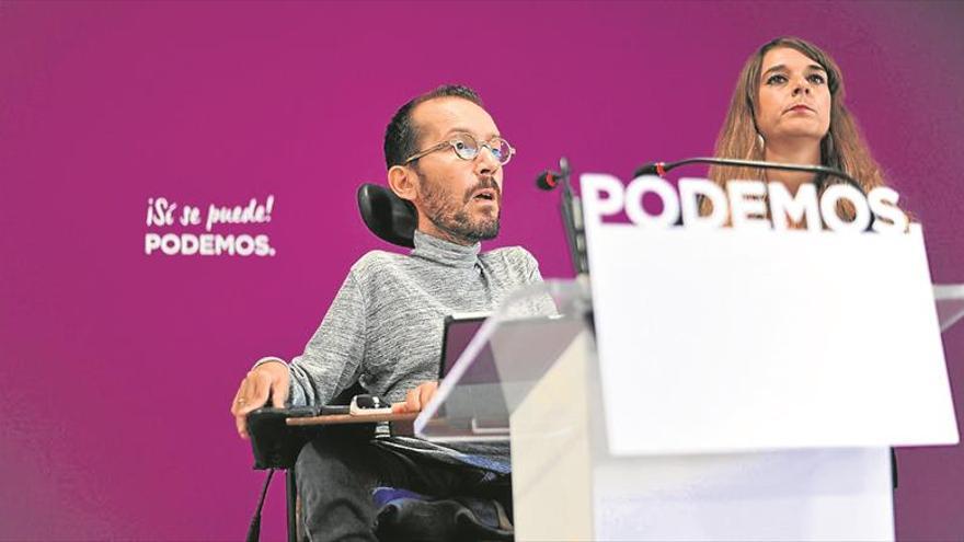 Podemos amaga con un ‘no’ a los Presupuestos