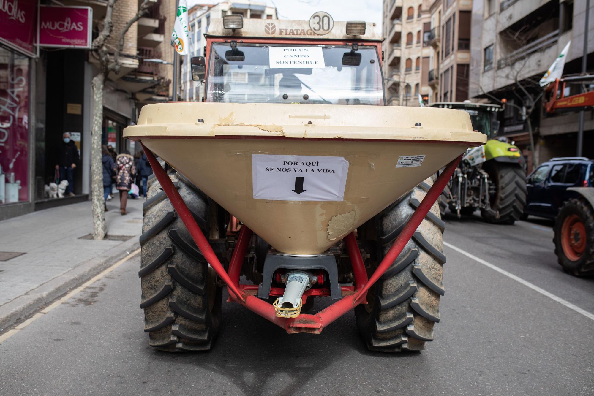 GALERÍA | Las imágenes de la tractorada en Zamora 2022