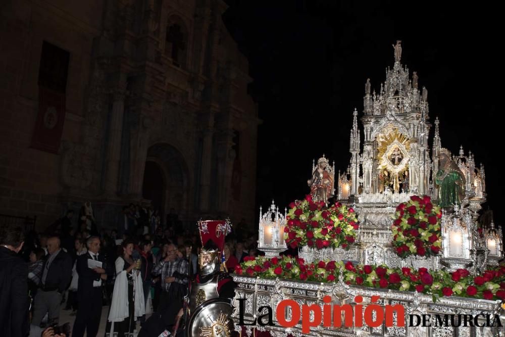 Salida de la Cruz, dos de Mayo en Caravaca