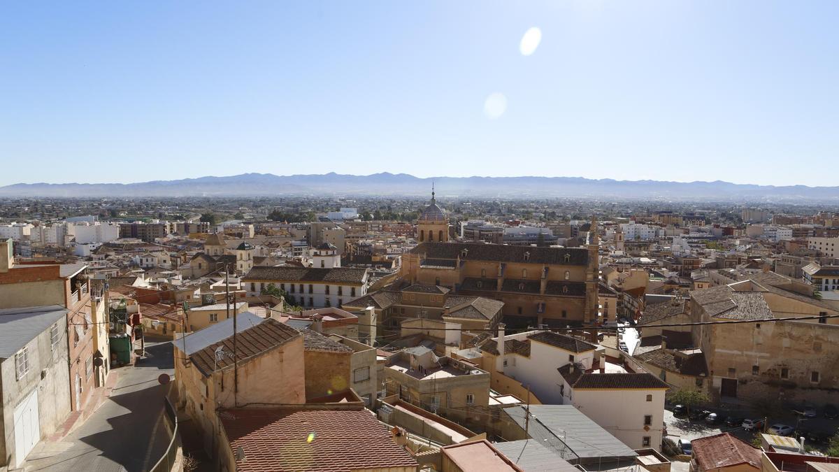 Panorámica del casco histórico desde la iglesia de Santa María.