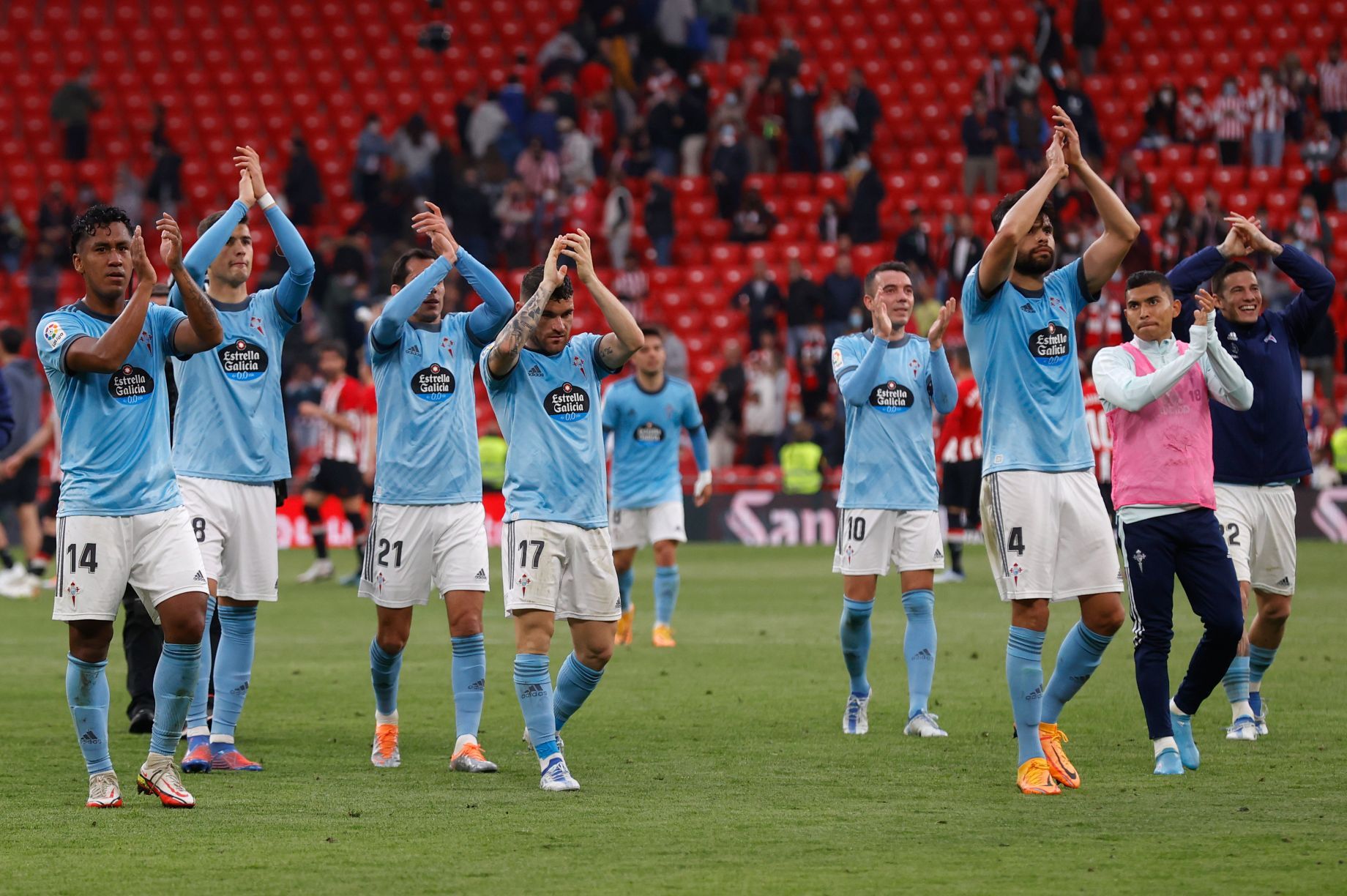 Las mejores imágenes del Athletic - Celta