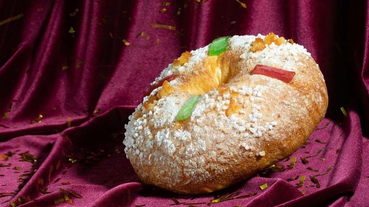 Roscón de Reyes.