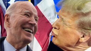 Biden y Trump, candidatos a la presidencia de EEUU.