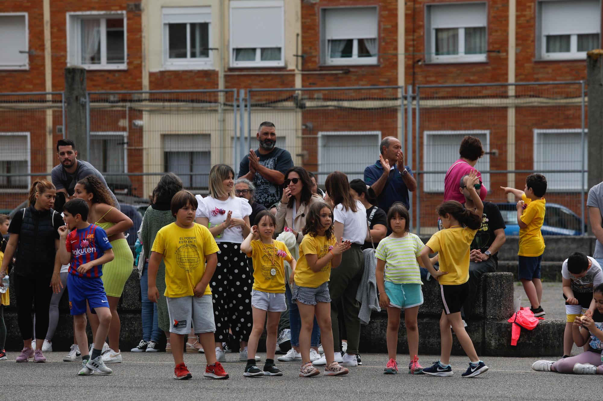 Así fue la última jornada escolar en Avilés