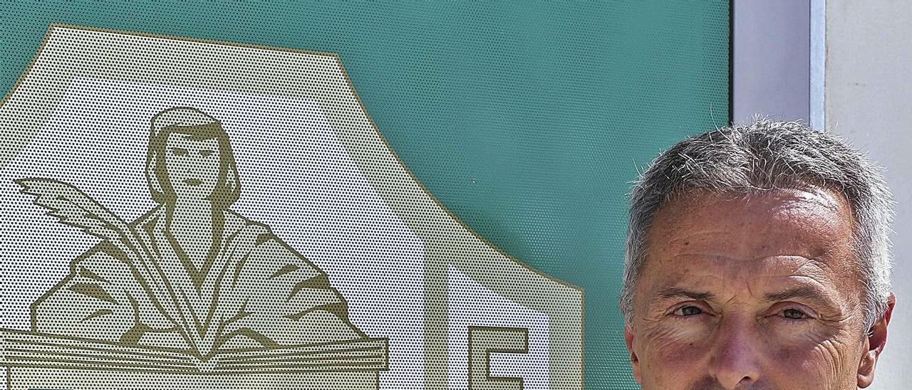 El entrenador del Elche, Fran Escribá, momentos antes de la entrevista con INFORMACIÓN. | ANTONIO AMORÓS