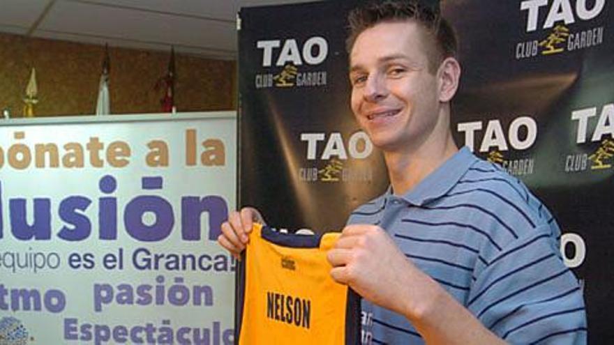 Spencer Nelson, el día de su presentación como jugador del Gran Canaria 2014. i MARRERO