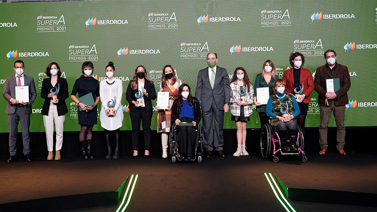 Los premiados en los Premios Iberdrola SuperA