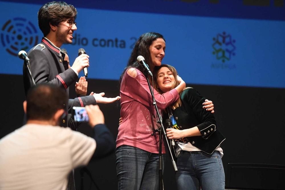 A Radio Conta, en el Rosalía en favor de Asperga