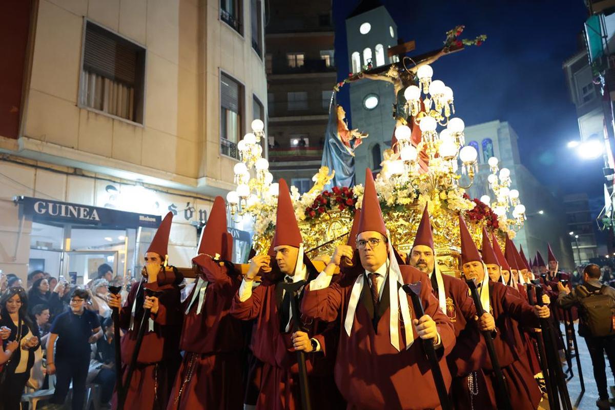 Procesión del Santísimo Cristo del Perdón en Murcia