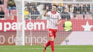Tsygankov celebra su gol ante el Alavés