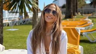 Un escenario de 30 metros de boca y 16 de altura, cuerpo de baile, pantallas... Jennifer López ya está en Pontevedra