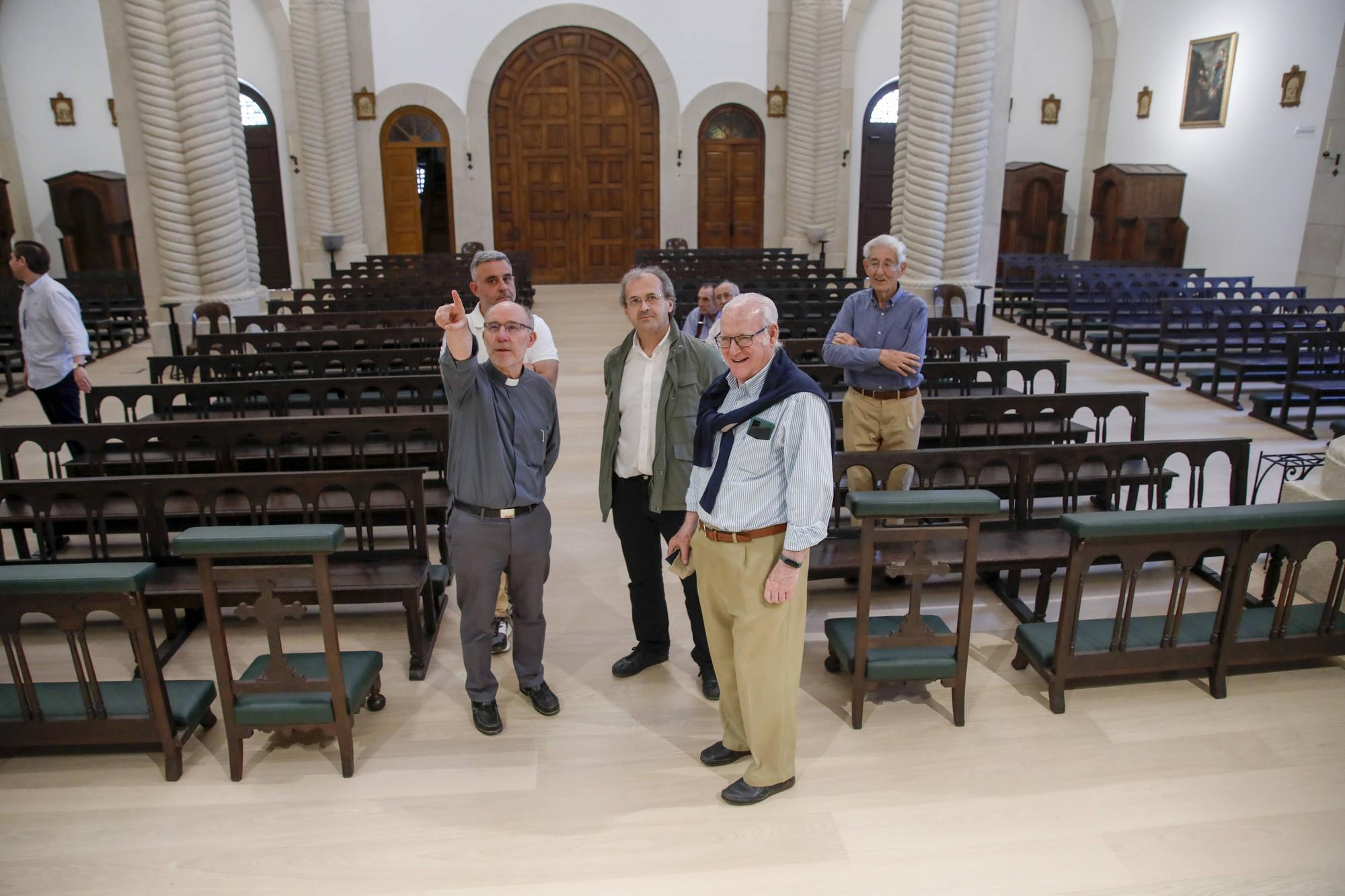 En imágenes: así ha quedado la reforma de la iglesia de San Julián de Somió