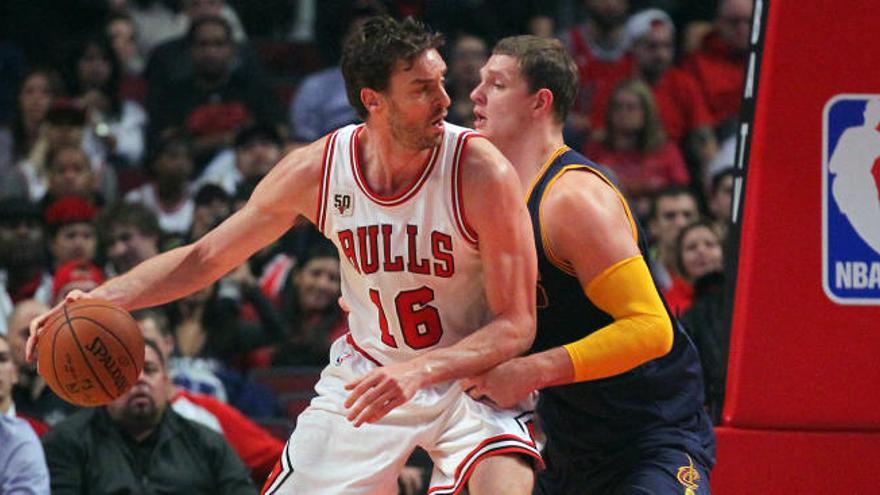 Pau Gasol, durante un encuentro reciente.