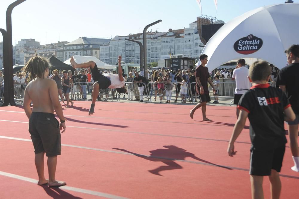 60.000 espectadores en el Street Stunts A Coruña