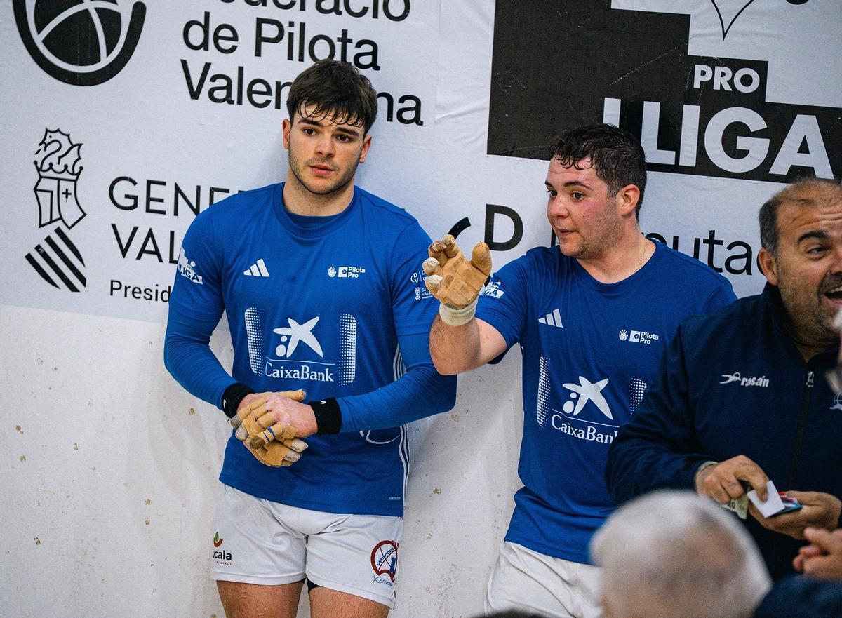 Diari i Rafa de Gavarda, finalistes de la Lliga CaixaBank pro 2 de raspall