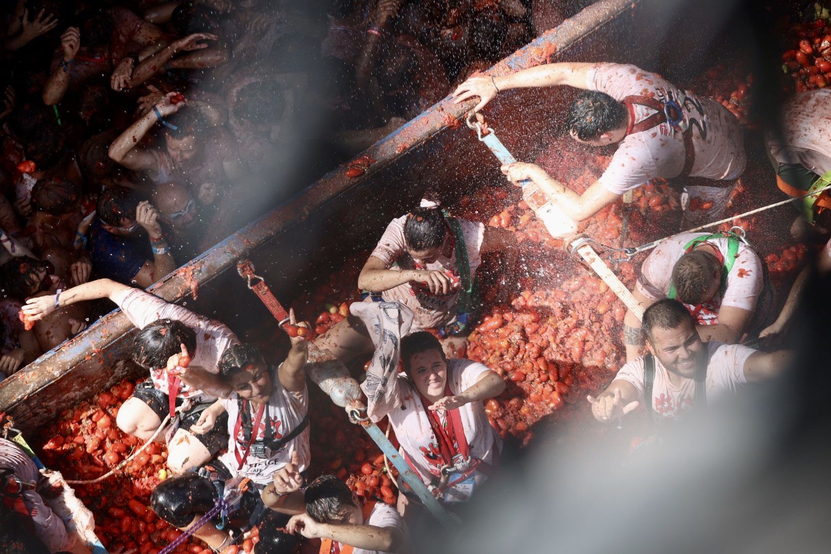 Fallas y Hogueras se empapan de Tomatina